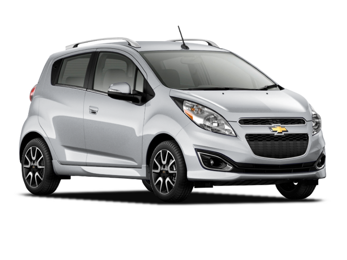 Chevrolet Spark Серебристый